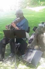 After a year’s hiatus, the Warwick Historical Society (WHS) is excited to invite everyone back to the popular Wine, Cheese and Jazz event in lovely Lewis Park on Sunday, June 13, from 4 to 6 p.m. Soft and smooth jazz guitar music will be performed by local favorite musician, Michael Jackson during the event. Provided photo.