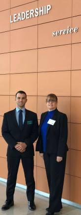 Local Edward Jones team participates in advanced training Ryan O'Leary, a financial advisor with the financial services firm Edward Jones in Warwick, and Marianne Petersen, a branch office administrator, recently attended an invitation-only training opportunity at the firm's headquarters in St. Louis.