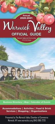 Warwick. Chamber publishes new 2020-2021 Official Guide Warwick Valley Official Guide for 2020-21.