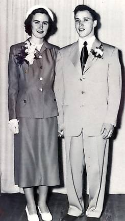 Na zdrowie! Proost, Adam and Tinie Adam and Tinie Filipowski on their wedding day: June 11, 1950. Adam was 23 and just out of the Navy while Tinie was 20. Provided photos.