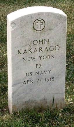 Warwick's Citizens in the Great War: John Kakarago, Fireman 3rd Class, U.S. Navy Warwick's Citizens in the Great War: John Kakarago, Fireman 3rd Class, U.S. Navy