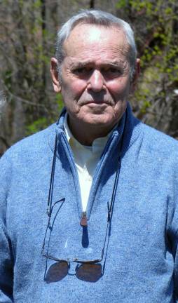 Village of Warwick celebrates Arbor Day at Stanley-Deming Park Shade Tree Commissioner Roger Metzger, a 48-year veteran of the commission and the commissioner for more than 40 of those years, welcomed the group