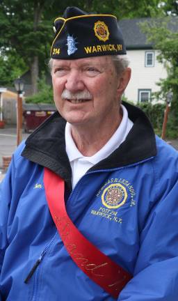 The tradition continues The Grand Marshal for this year was US Navy veteran Thomas Brennan