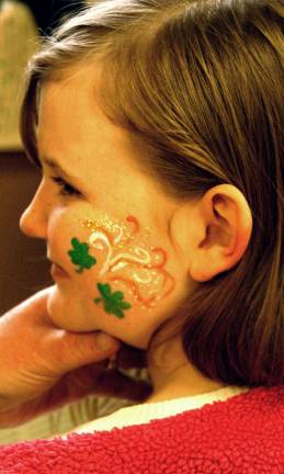The Irish of Greenwood Lake The face of Ireland: Tara Moloney, 10, of Washingtonville.