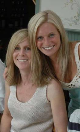 Mother Daughter Look A Like contest Photo submitted by Alexandra Crana of Goshen Alexandra and Cindy.
