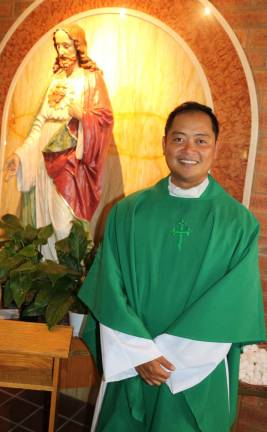 St. Stephen's welcomes Rev. Raynor Santiago as new Parochial Vicar Photo by Roger Gavan The Rev. Reynor Santiago is the new Parochial Vicar at Warwick's Church of St. Stephen, the First Martyr.