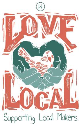 Made Local month begins Friday Throughout the holiday shopping season, stores and other retail outlets in the area that carry locally made products are encouraged to display the Love Local poster and decal. Anyone wishing to be added to the list of makers or retailers can go to wickhamworks.org.