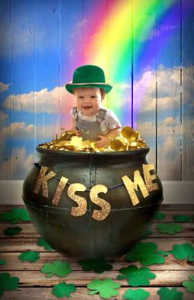 One Lucky Leprechaun Maysie Ann Metcalf 11 months old