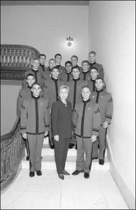 Sen. Clinton meets with West Point cadets Sen. Clinton meets with West Point cadets