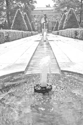 Kykuit tours offer a window on Rockefeller philanthropy Photo by Bryan Haeffele A fountain in one of the gardens at the rockefeller estate.