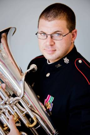 Master class on the euphonium Sergeant First Class Jason D. Ham, who is Principal Euphonium, US Military Academy Band, will speak on A Musician's Life in the Military. During the master class on Wednesday, Oct. 24, Ham will explain and demonstrate the euphonium.