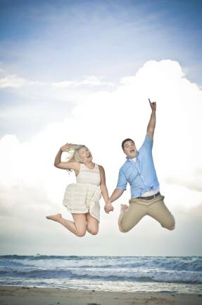 Cutest Couple winners Christopher and Whitney Fors of Warwick, N.Y. Third Place — "You're the best friend, that I ever had, I've been with you such a long time, You're my sunshine, And I want you to know, That my feelings are true, I really love you, You're my best friend!" - Queen