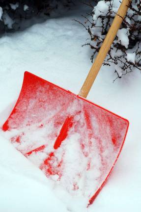 Snow storms create salt shortages Stock image