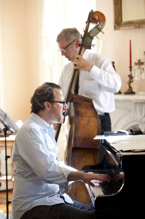 Thank you for supporting the Jazz Festival Photo provided by Steve Rubin Andy Ezrin and David Finck in performance at The Peach Grove Inn on Aug. 10.