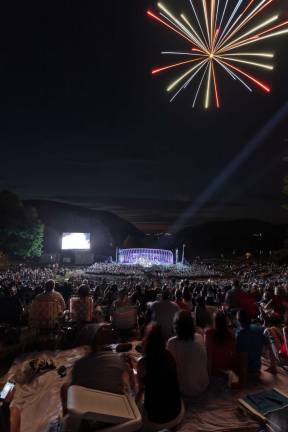 ‘Music Under the Stars’ season begins July 6 The West Point Bandís 2013 ìMusic Under the Starsî concert series begins Saturday, July 6, with the bandís Independence Day Celebration. The program begins at 6 p.m. at West Pointís Trophy Point Amphitheater. There will be fireworks at the end of the performance. The program is free.