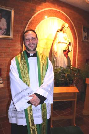 St. Stephen's Parish welcomes Rev. Richard Marrano as its parochial vicar Photo by Roger Gavan The Rev. Richard Marrano is the new Parochial Vicar at Warwick's Church of St. Stephen, the First Martyr.
