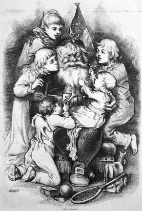 Yes, Virginia Illustration by Thomas Nast