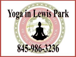 The Warwick Historical Society has partnered with instructors from numerous local yoga studios to offer multiple sessions of yoga in Lewis Park throughout the week.