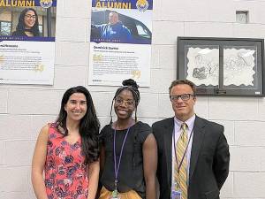 The board welcomed three new hires to the district: Alexandra D’Angelo, Director of Special Education; Erin Hill-Lewis, and Chris Fiorentino, two new secondary associate principals at the high school. Both Hill-Lewis and Fiorentino have extensive math backgrounds, in addition to their other skills.