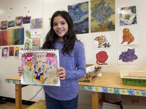 Juliet Pulido was recently named Warwick Valley Central School District’s “Artist of the Week.”