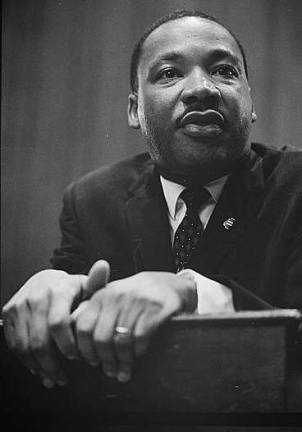 ‘I’ve been to the mountain top’ Photo by Marion S. Trikosko (1964)In his last sermon, the Rev. Martin Luther King Jr. said: "Let us develop a kind of dangerous unselfishness".