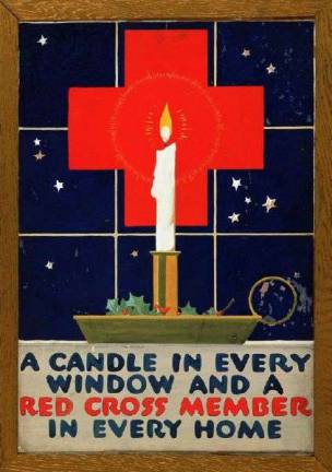 Ceremony to honor 40 county residents who perished during Battle of Hindenburg American Red Cross historical poster now on display at Kaplan Hall at SUNY Orange in an exhibit titled "The World War I Home Front – How Newburgh Supported the Colors." Kaplan Hall is located at the corner of Grand and First Streets on the Newburgh campus.