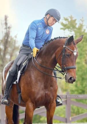 Florida. Olympic equestrian champion presents two-day clinic at Raven Hill Farms Five-time Olympic Dressage Champion Steffen Peters. Provided photos by Darian Quinn.