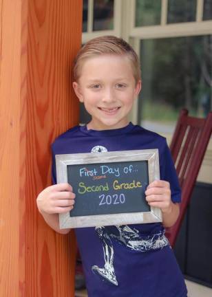 Joshua, 2nd grade at Sanfordville Elementary.