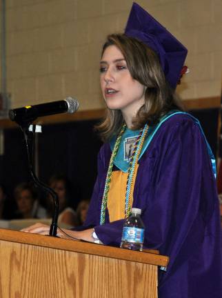 Warwick Valley High School Class of 2018 Jacqueline Grundfast, Salutatorian