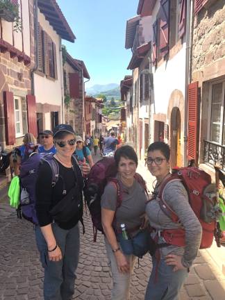 'The Three Caminos' begin their journey Provided photo From left: Marla Silbernagel, Diana Eschmann and Vilma Blankowitz begin their 500-mile walk on Northern Spain's Camino de Santiago, or Way of Saint James, which was one of the most important Christian pilgrimages during the Middle Ages.