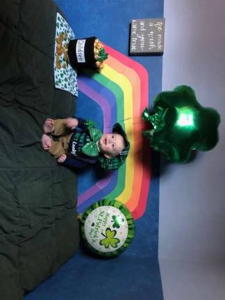 One Lucky Leprechaun "Children are the rainbow of life and our Pot of GOLD." We were so Lucky and Blessed to welcome our little Leprechaun into the world this year! Our little Pot of Gold has brought us so much joy, love, laughter, and life and we couldn't be any luckier!"