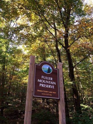 Photo by Tracy Schuh The Orange County Land Trust is hosting a scenic hike at Fuller Mountain Preserve in Warwick on Saturday, Sept. 8. Participants on this 1.8 mile round-trip hike will enjoy sweeping views of Mount Adam and Mount Eve, Schunemunk Mountain and Sugar Loaf Mountain.