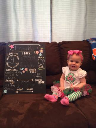 One Lucky Leprechaun My smiley little Emma love
