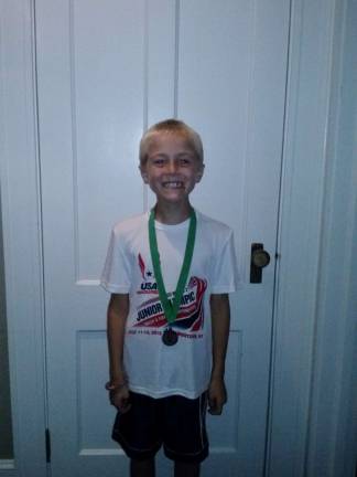 Warwick youth headed for National Jr. Olympics Jack Peddle, 8, of Warwick.