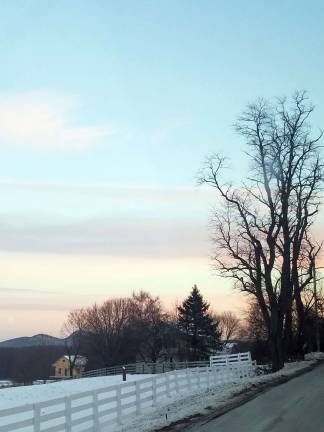 Beautiful winter morning Beautiful winter morning