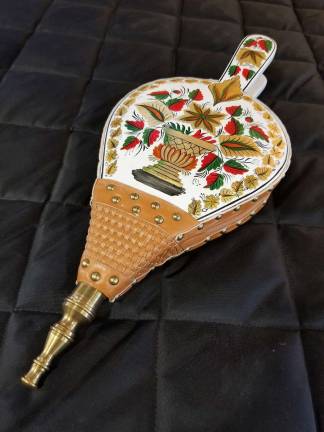 SUNY Orange hosts 'The Past Comes Alive' art exhibit Gold Leaf Bellows by Anne Dimock