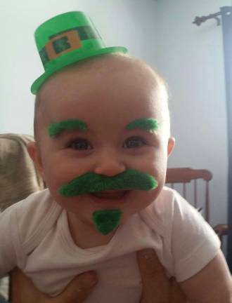 One Lucky Leprechaun This our "Little Leprechaun" and our grandson Jack! Photo courtesy of Neil.
