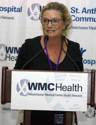 Girls’ Night Out raises nearly $30,000 to benefit women’s health services at St. Anthony Community Hospital Barbara Sullivan, co-chair of the Girls’ Night Out benefit for Women’s Health Services at St. Anthony Community Hospital. The event raised nearly $30,000.