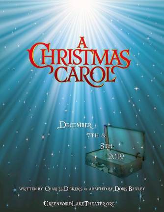 The Greenwood Lake Theater Company and the Warwick Historical Society are partnering to present the Charles Dickens holiday classic, “A Christmas Carol” on Saturday, Dec. 7 and on Sunday, Dec. 8, at 7 p.m. in the Old School Baptist Meeting House.