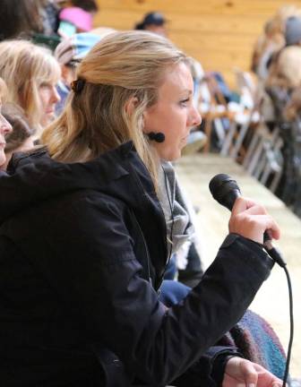 Olympian Dressage rider conducts symposium at Raven Hill Farms Laura Graves, Olympian and number one ranked Dressage rider, conducted a two-day clinic and symposium at Raven Hill Farms.