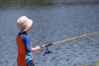 This event is not a contest, but a fun time for children to enjoy the sport of fishing.