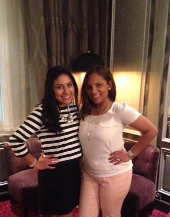 Mother Daughter Look A Like contest Photo submitted by Melissa Colon of Warwick Melissa and her daughter Diana Melissa Genao."Our first night in Paris this spring."