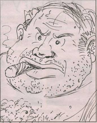 Draw Your Dad Submitted by Roger Dowd, 68, of Goshen.