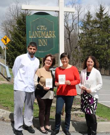 St. Stephen’s Educational Trust annual cocktail party scheduled on May 17 The St. Stephen – St. Edward Educational Trust host its annual cocktail party on Thursday, May 17, from 6:30 – 9:30 p.m. From left, Mike DiMartino, chef/owner of the Landmark Inn, St. Stephen’s Educational Trust Board member Terry Gavan, President Mary Juliano and Secretary Ann Marie Moore.