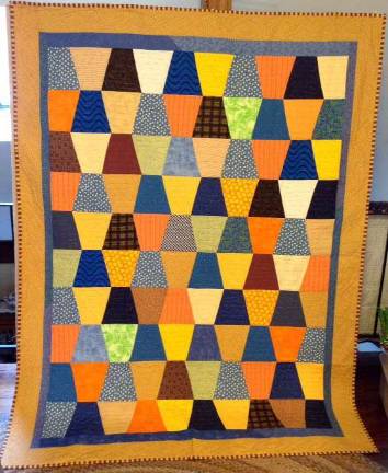 Warwick Valley quilters use their craft to help others The Hurricane Sandy quilt was made by Anne Sigler,Warwick Valley Quilters Guild vice president and a resident of Stockholm, N.J.