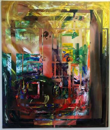 SUNY Orange hosts master class on abstract painting on Feb. 28 This is an example of Mary C. Roth's work.