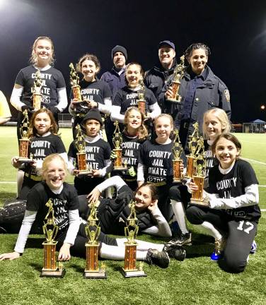 The 10U OC Bombers are champions of the Vernon Fall Classic Halloween Tournament Photo provided by Charlotte Garofalo The 10U OC Bombers include Etta Garofalo, Eva Garofalo, Olivia Martino, Rylee Moore, Alyssa Platero, Ryin Perico, Jazmin Mejia, Kayla Gorman, Anna Lawless, Jessica Tudor and Alyssa Sarlo.