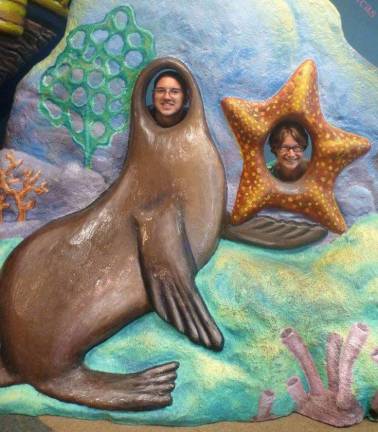 Love is in the air Jesse Carbone of Warwick, N.Y. "You have to admit, we're pretty adorable!"