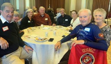 The Warwick Grove Homeowners Association held a breakfast laste Saturday, Nov. 6, to honor the more than 35 residents who served in the Armed Forces. Photos provided by Donald Humphrey, President, Warwick Grove HOA.