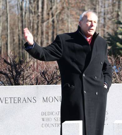 'The story of bravery is much deeper than anyone can describe' Justice Peter Barlet directed his remarks to the youngsters present. “You are the future of our country,” he said. “We hope you will be better citizens like our veterans.”